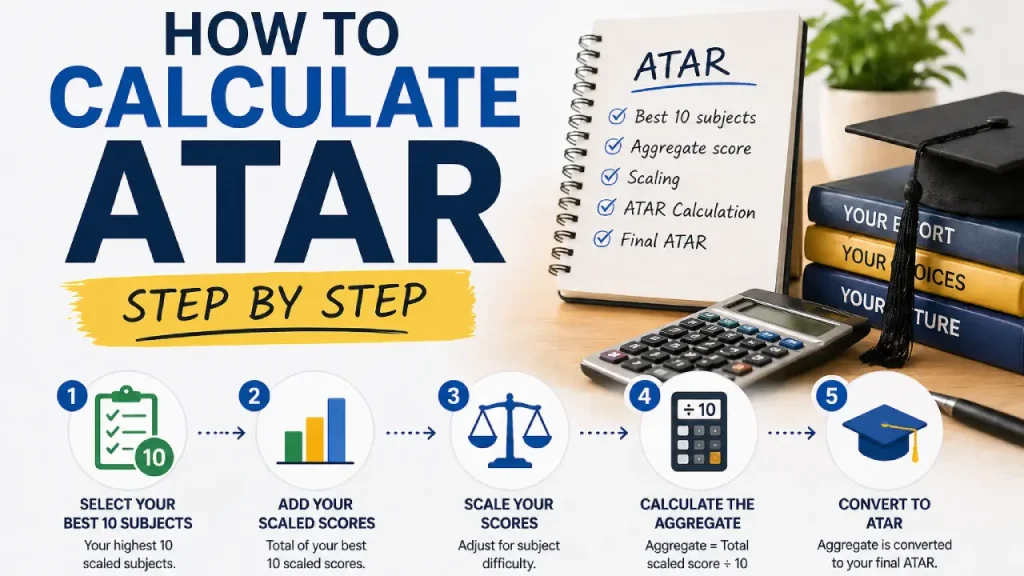 How to calculate ATAR step by step