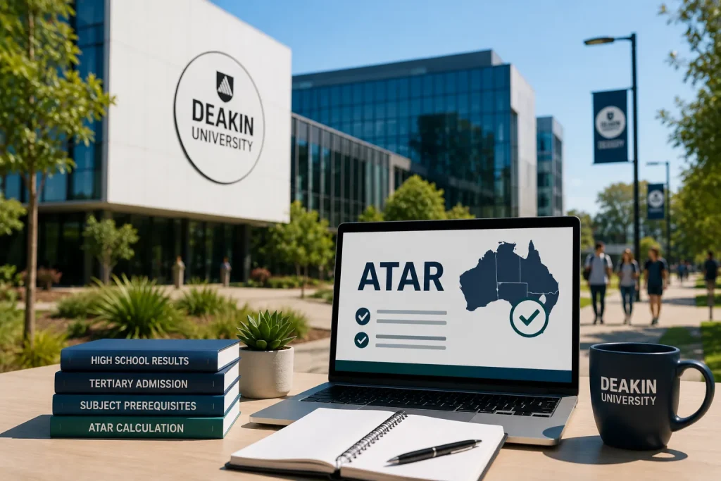 ATAR Requirements at Deakin University in 2026