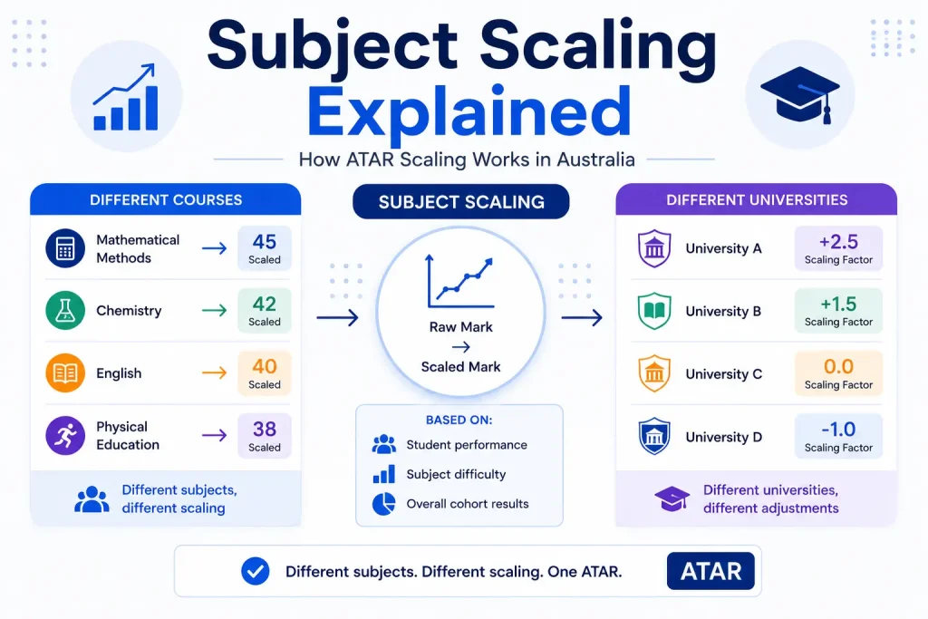 Subject Scaling Explained: How ATAR Scaling Works in Australia