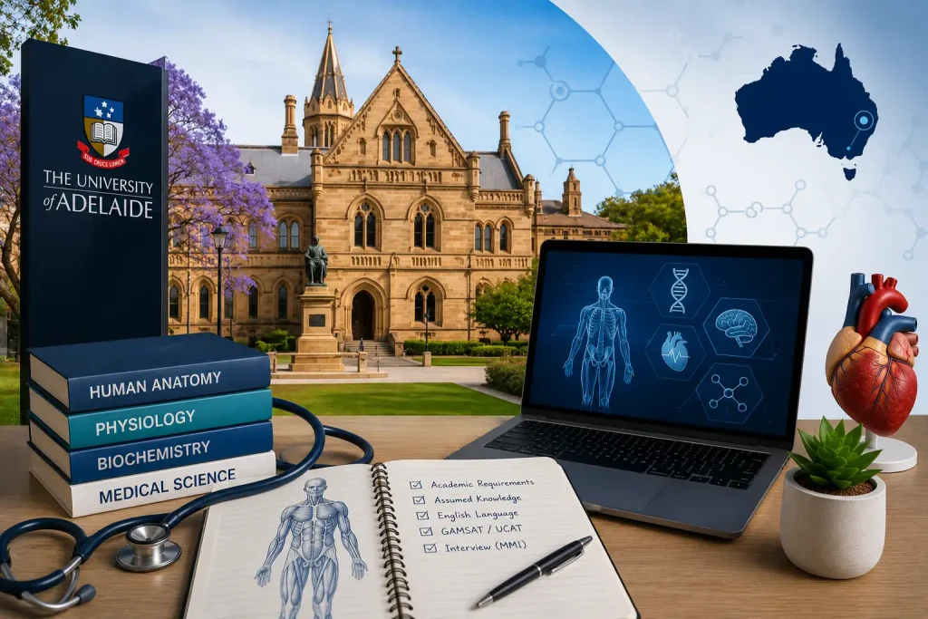 University of Adelaide Medicine Entry Requirements