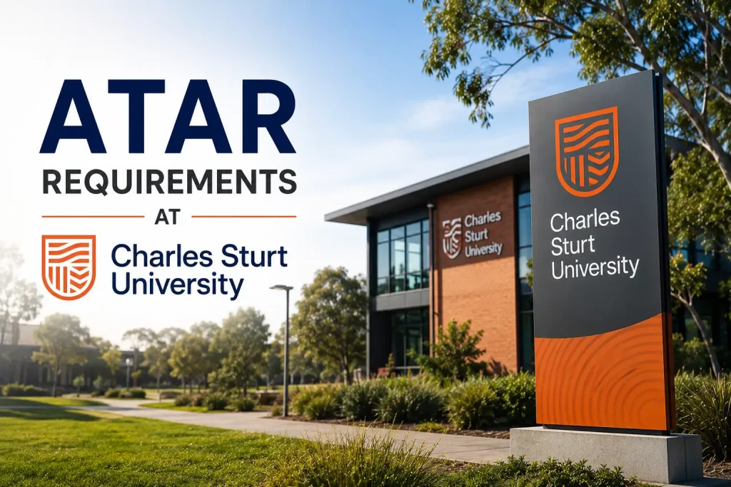 Charles Sturt University ATAR Requirements 2026